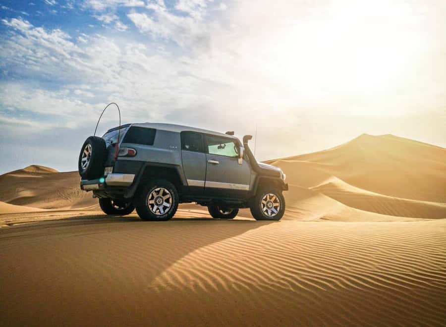 Doha: Relax Desert Safari, Camel Ride, Inland Sea, Swimming - From Doha to the open desert