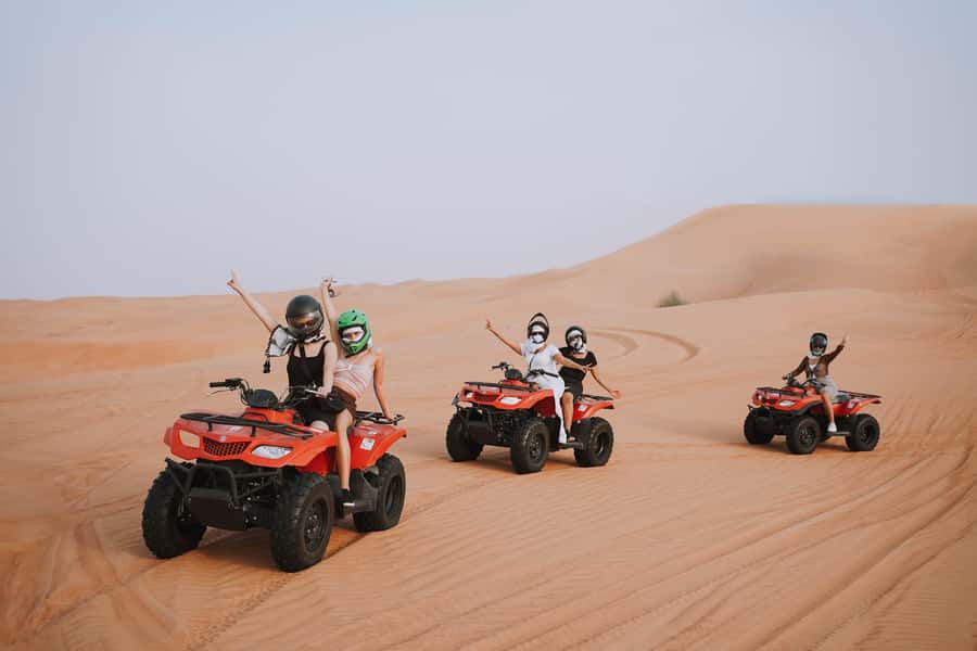 Doha: Safari, ATV, Camels, Sandboarding and Inland Sea Tour - A quick desert escape from Doha