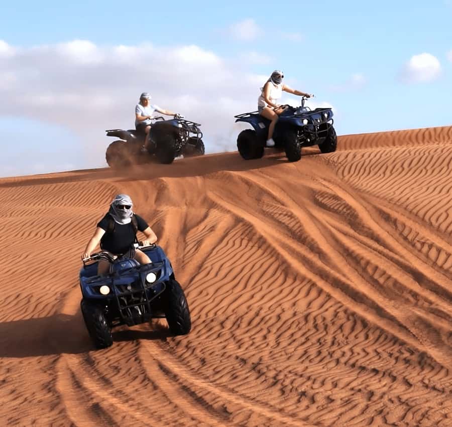 Doha Safari: ATV Ride, Dune Bashing, & Sandboarding Fun - What $55 really gets you