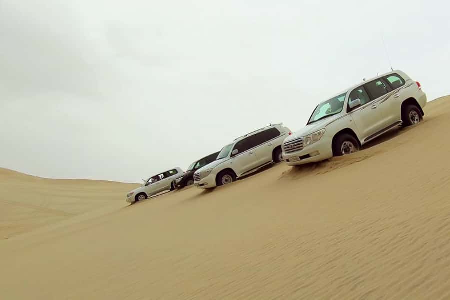 Doha Safari: ATV Ride, Dune Bashing, & Sandboarding Fun - The guide can shape the whole morning