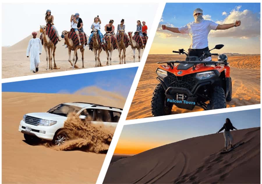Doha Safari: ATV Ride, Dune Bashing, & Sandboarding Fun - The 4x4 ride from Doha sets the pace