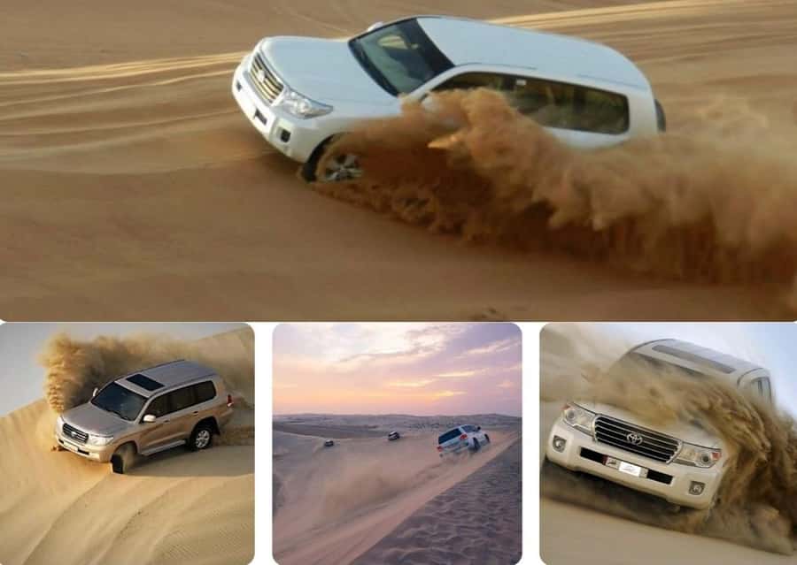 Doha: Safari, Camel Ride, Sandboarding and Inland Sea Tour - Reaching Khor Al Adaid and the Gulf shore