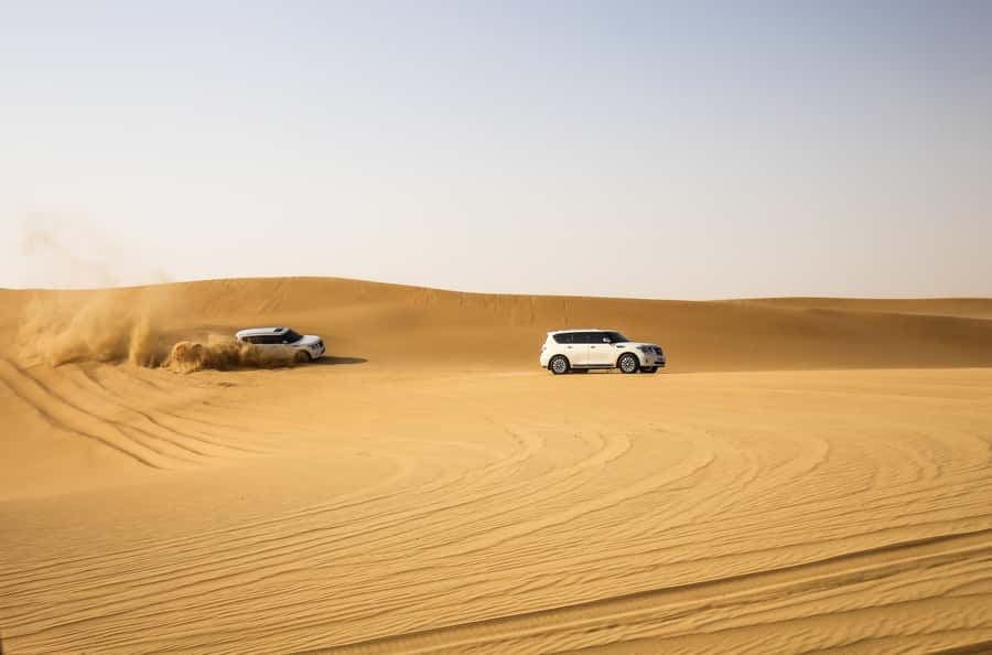 Doha: Safari, Camel Ride, Sandboarding and Inland Sea Tour - How the four-hour schedule works