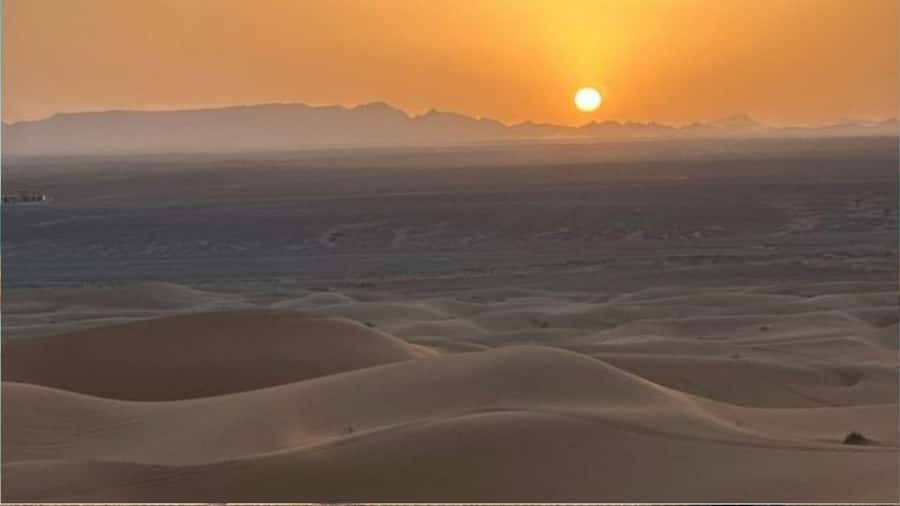Doha :Sunrise/ Sunset Desert Safari CamelRide & Sandboarding - What the dune bashing actually feels like