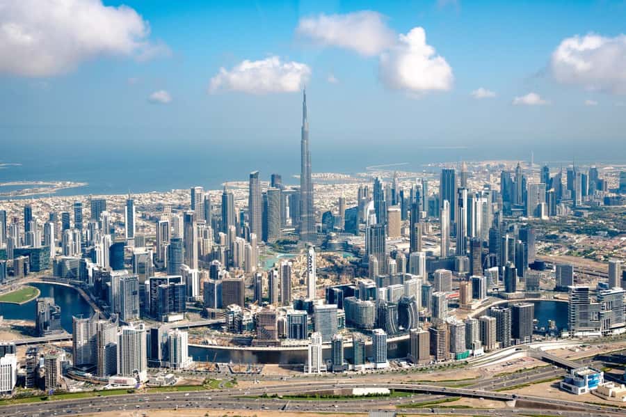 Dubai: 12-Min Helicopter Adventure Above The Palm - Atlantis, Atlantis The Royal, and the coast