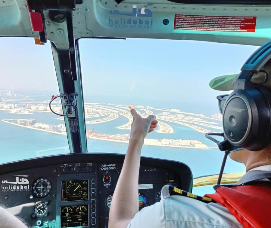 Dubai: 17-Minute Helicopter Tour over Palm Jumeirah - Takeoff at the Dubai Police Academy Helipad