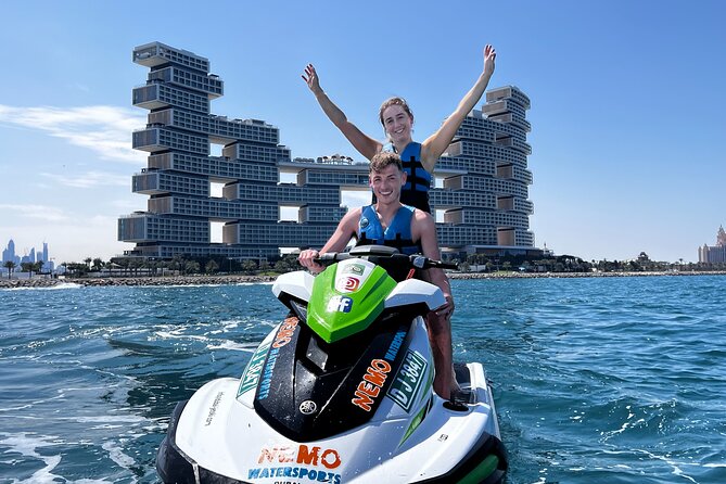 Dubai 1h Jet Ski, Burj Al Arab, Atlantis, Ice Cream, Photo, Video - Beginner-friendly, with one important warning