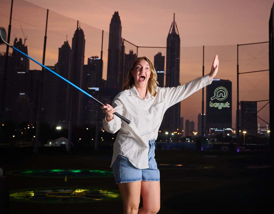 Dubai: 1hr Topgolf Game - Arriving beside Emirates Golf Club