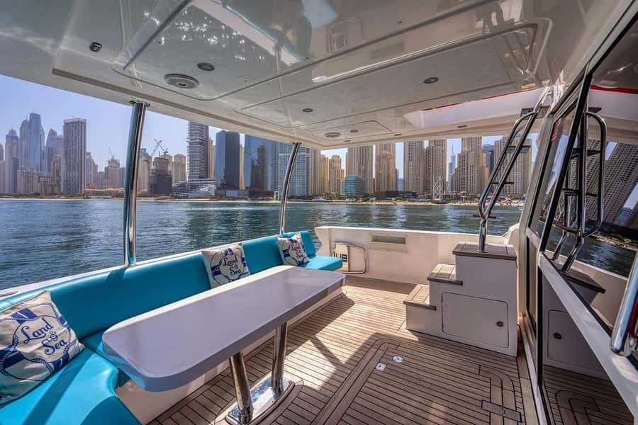 Dubai: 2-Hour Private Yacht Cruise around Burj Al-Arab - Setting out from Dubai Marina Mall