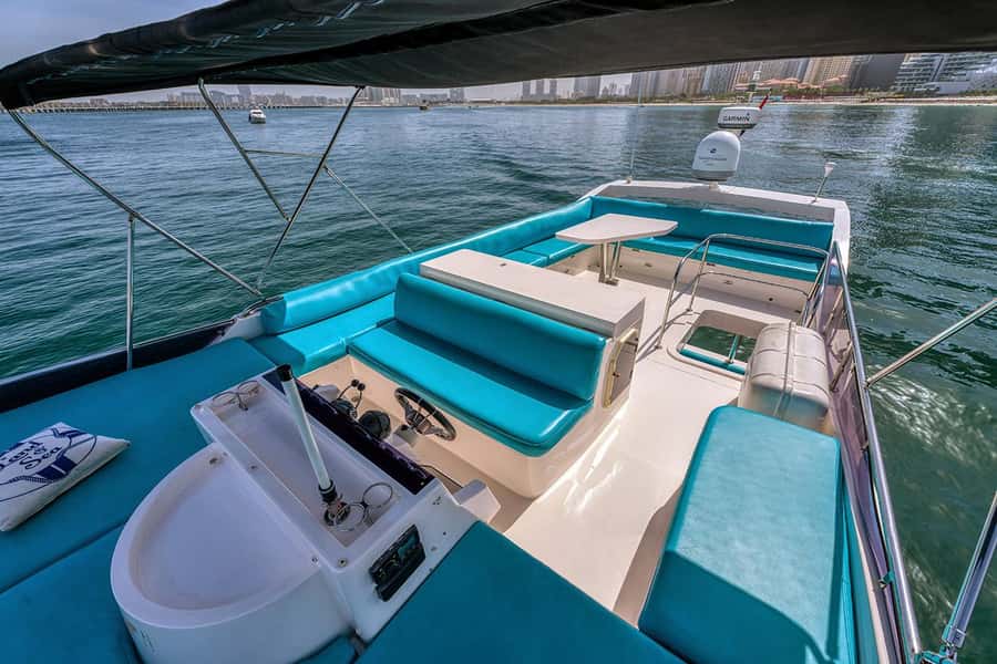 Dubai: 2-Hour Private Yacht Cruise around Burj Al-Arab - Leaving the marina for open coastal views