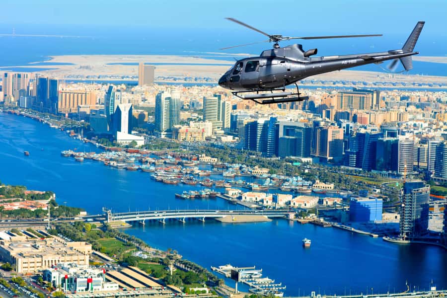 Dubai: 22-Minute Helicopter Flight - World Islands and Dubai’s beaches