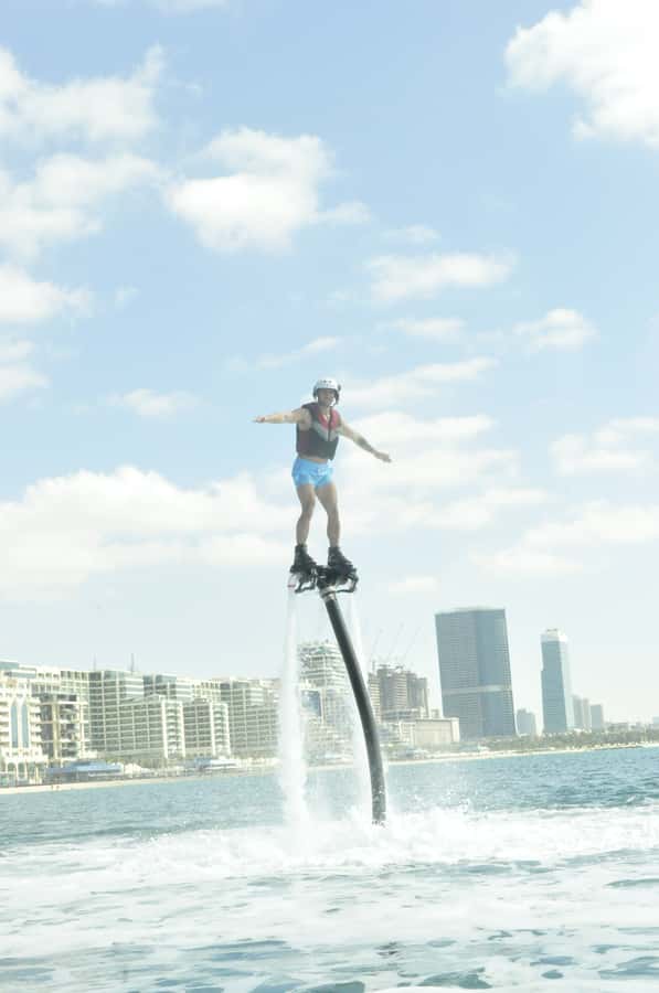 Dubai: 30-Min Flyboard Beginner Session at The Palm Jumeirah - Getting to Dukes The Palm and finding the beach