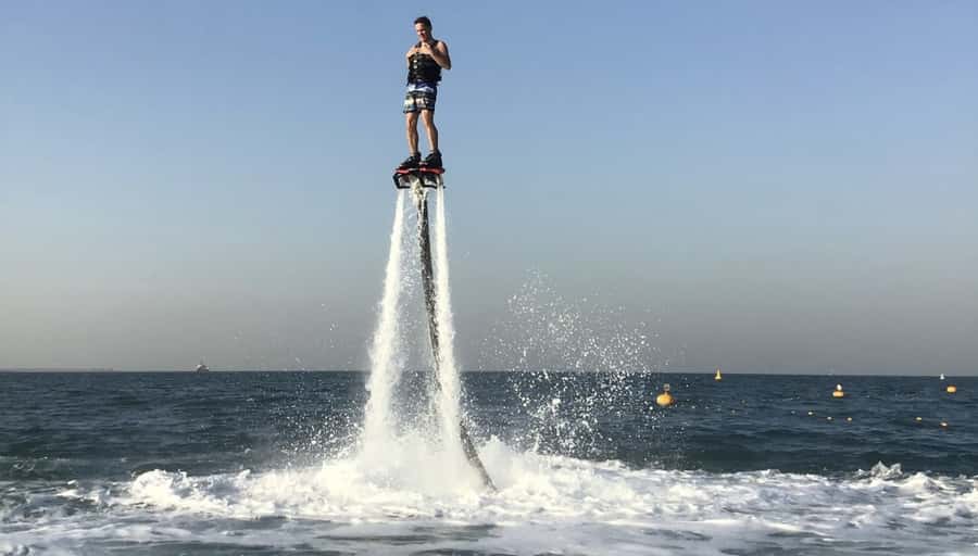 Dubai: 30-Min Flyboard with Burj Al Arab View & Soft Drink - The 30-Minute Route Toward the Burj Al Arab