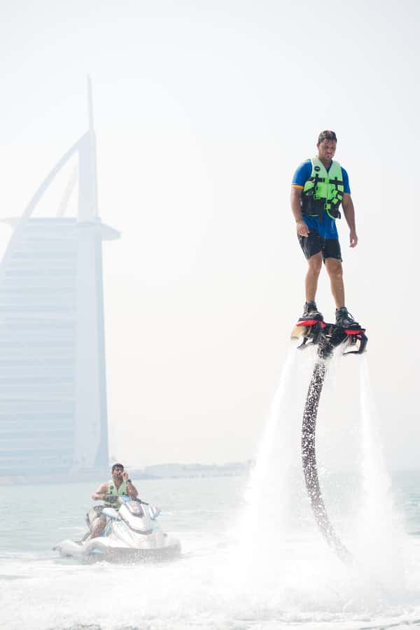 Dubai: 30-minute Flyboard with Instructor and Free Ice Cream - Meeting at Umm Suqeim Fishing Harbour