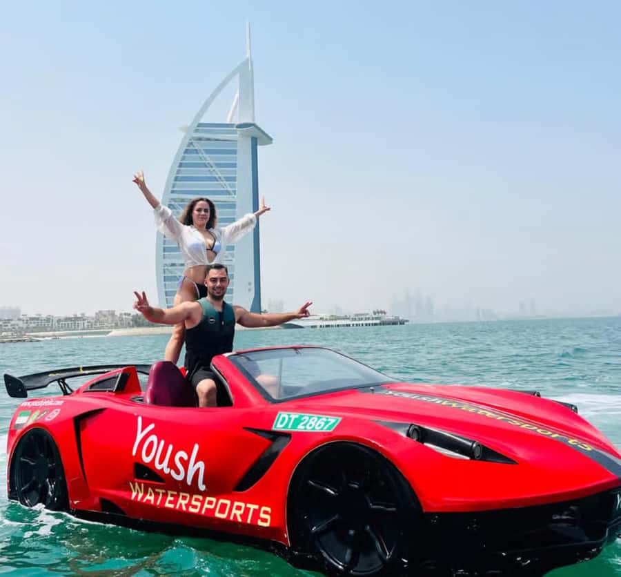 Dubai: 30-Minute Jet Car Tour of Burj Al Arab with Ice Cream - Starting at Fishing Harbor 3 in Umm Suqeim