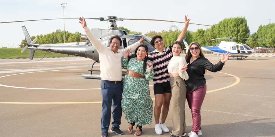 Dubai: 30-Minute Scenic Helicopter Tour - Burj Al Arab and the first look at Palm Jumeirah