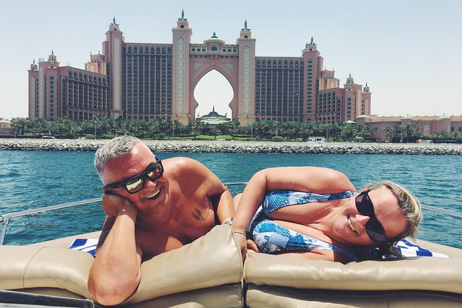 Dubai 3h Sea escape: Swim! Tan! Sightsee! - The captain can make or break the outing