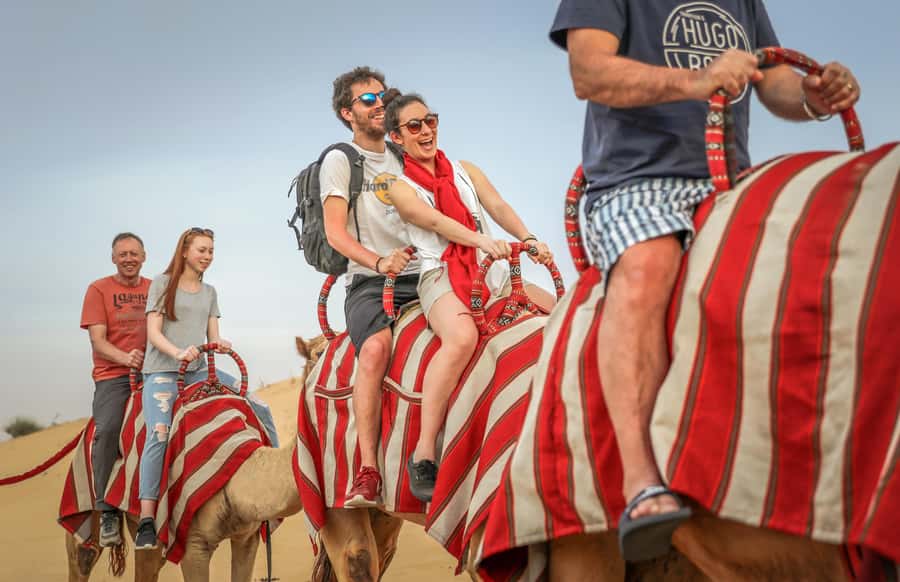 Dubai: Adventure Quad Bike Safari, Camel Ride & Refreshment - The guides can shape the whole day