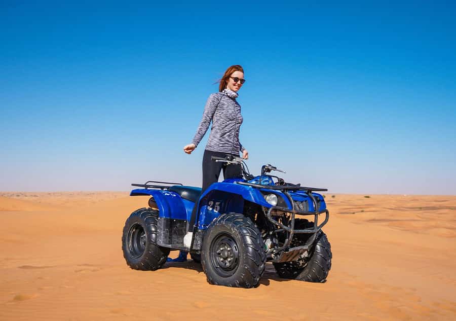 Dubai: Adventure Quad Bike Safari, Camel Ride & Refreshment - Who should book this desert outing?