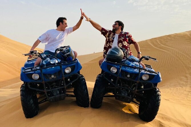 Dubai: Adventure Quad Bike Safari, Camel Ride & Refreshments - What the $69.42 price really covers