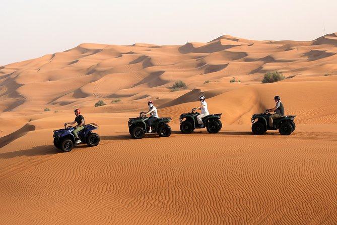 Dubai: Adventure Quad Bike Safari, Camel Ride & Refreshments - The camel ride is slower and more traditional