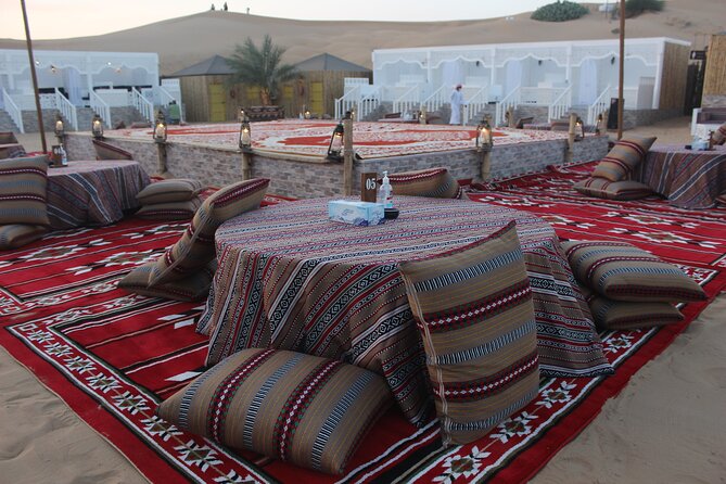 Dubai Afternoon Desert Safari and BBQ Dinner - Buffet dinner, shawerma, and Arabic bread