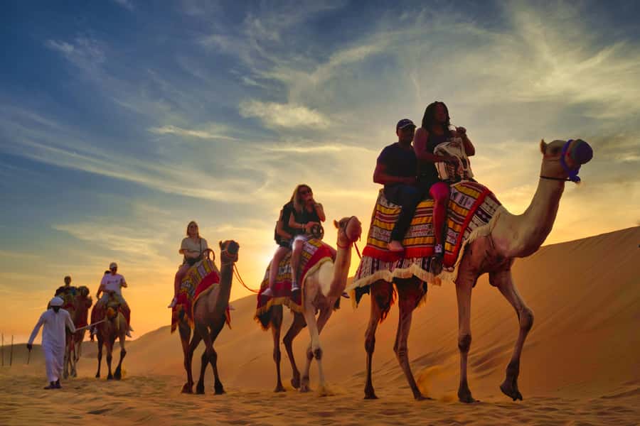 Dubai: Al Khayma Camp Experience with BBQ Dinner - A gentle welcome with coffee and luqaimat