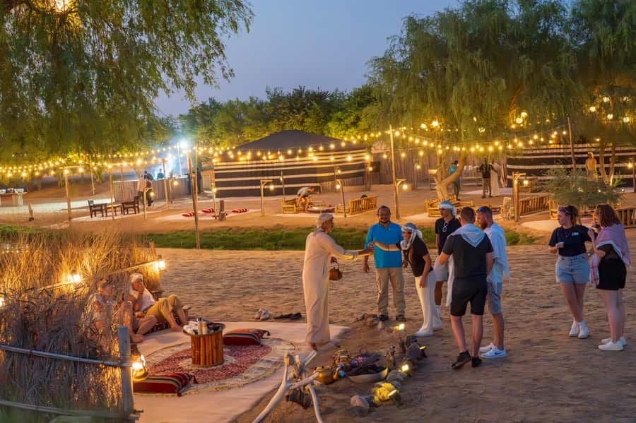 Dubai: Al Marmoom Oasis Camp Experience with Bedouin Dinner - From Dubai streets to Al Marmoom’s open desert