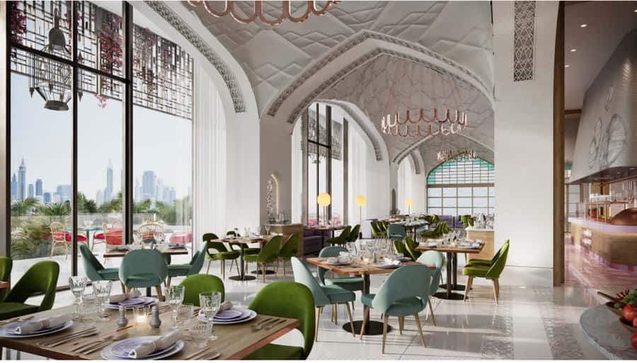 Dubai: Ariana's Persian Kitchen Meal at Atlantis the Royal - How the three-course meal works