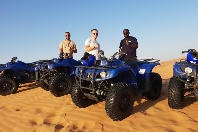 Dubai: Buggy Dune Bashing, Sand Boarding, Camel Ride & Show - Belly dancing and Tanoura after dinner