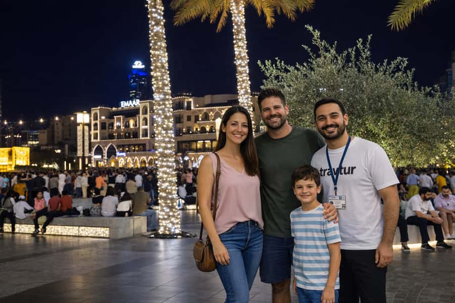 Dubai by Night with Burj Khalifa Entrance Ticket - Burj Khalifa floors 124 and 125