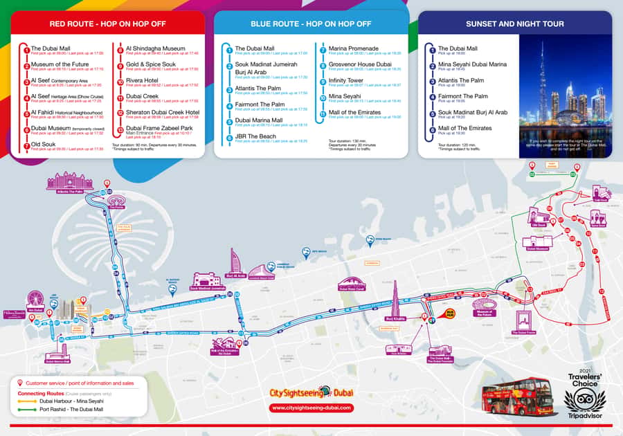 Dubai: City Sightseeing HOHO Bus Tour + Sunset & Night Tour - Is the $54 pass good value?
