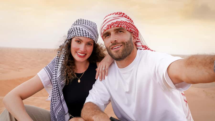 Dubai Desert Adventure: Red Dunes Guided Quad/Polaris & BBQ - A Bedouin-style camp with plenty to do