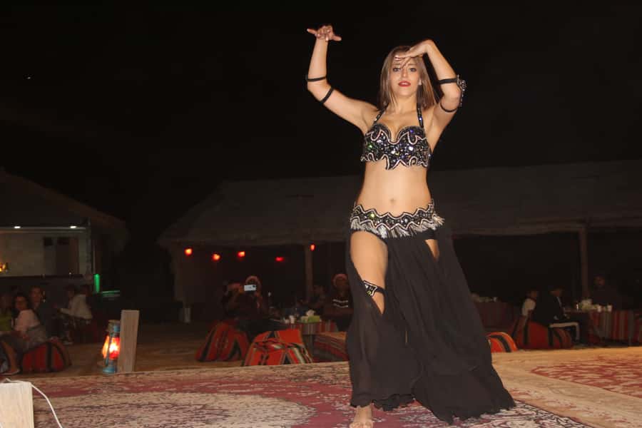 Dubai: Desert Camel Ride with Live Shows & BBQ Buffet Dinner - BBQ dinner and live evening shows