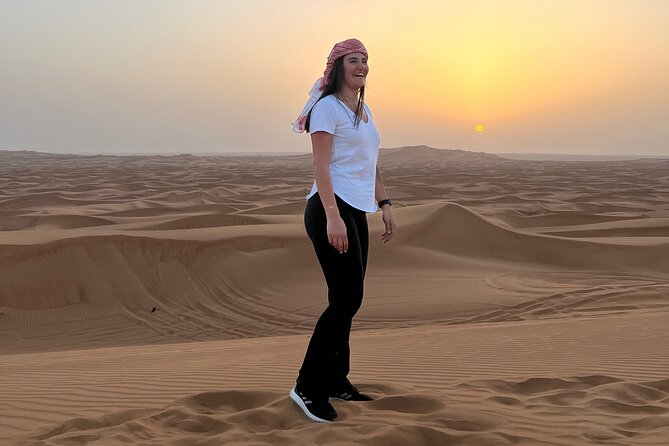 Dubai Desert Safari & Buffet Dinner and Camel ride with PRIVATE CAR - A private ride with a shared desert evening