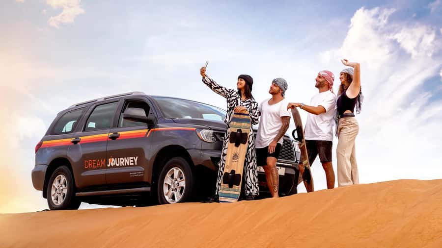 Dubai Desert Safari - Camel Ride, Sandboarding & 30 Min Quad - What 45 minutes of dune bashing feels like