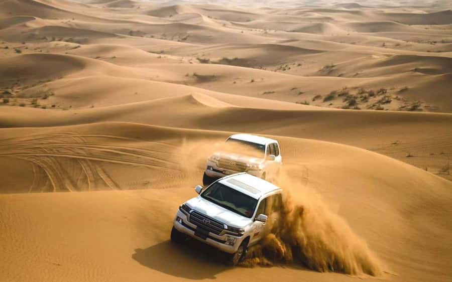 Dubai: Desert Safari, Camel Ride, Sandboarding, Quad Bike - What the $30 price really gets you
