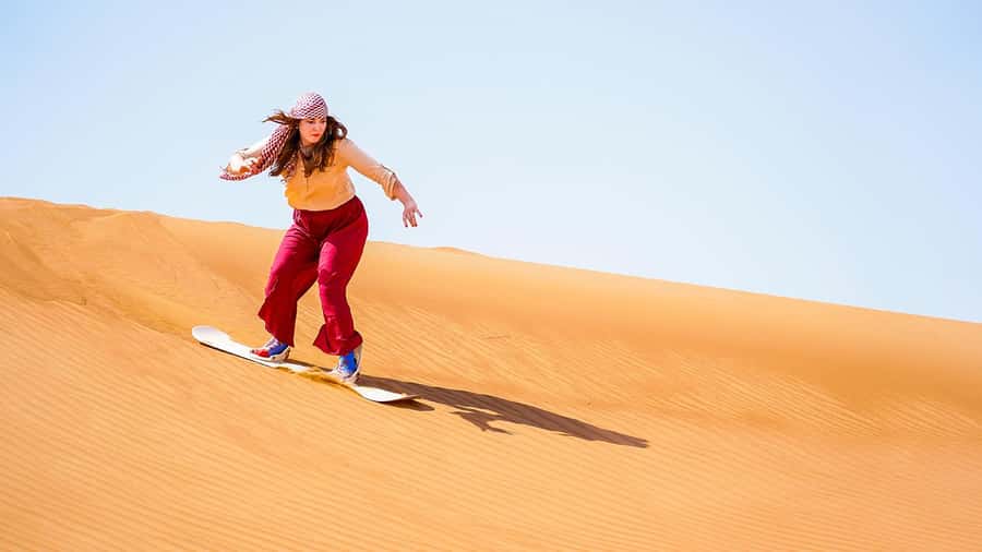 Dubai: Desert Safari, Camel Ride, Sandboarding, Quad Bike - 4x4 dune bashing across the Red Dunes