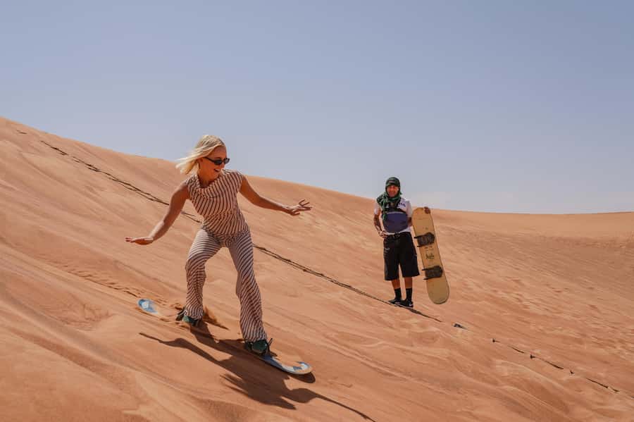 Dubai: Desert Safari, Quad Bike, Camel Ride & Al Khayma Camp - Red Dunes first, then the desert gets serious