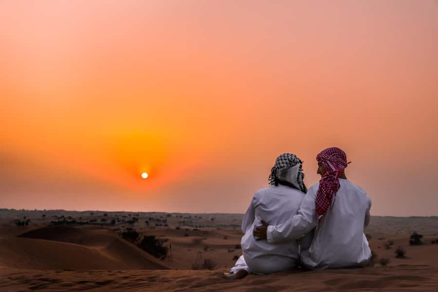 Dubai: Desert Safari, Quad Bike, Camel Ride & Al Khayma Camp - Sandboarding gives you a quieter desert pause