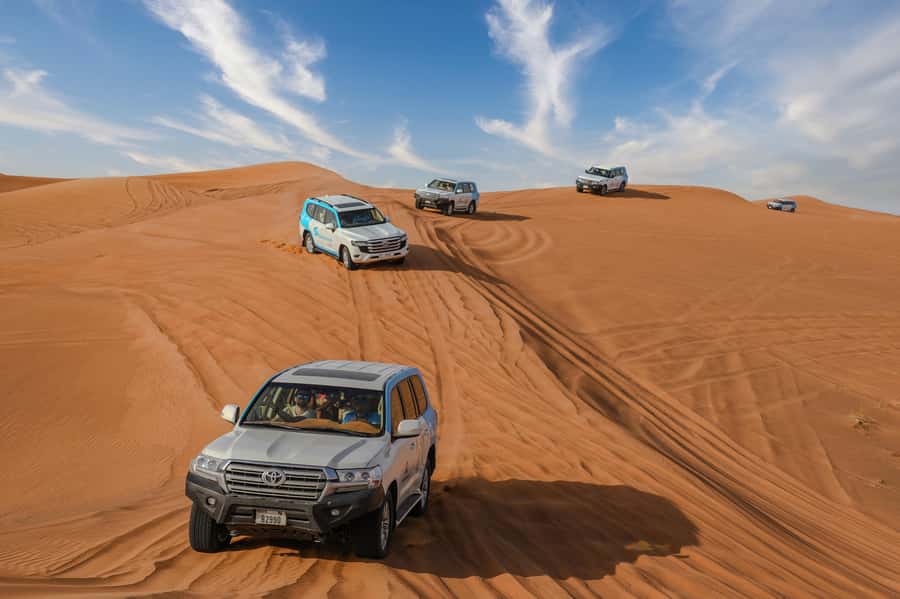 Dubai: Desert Safari, Quad Bike, Camel Ride & Al Khayma Camp - Lahbab and the optional quad bike ride