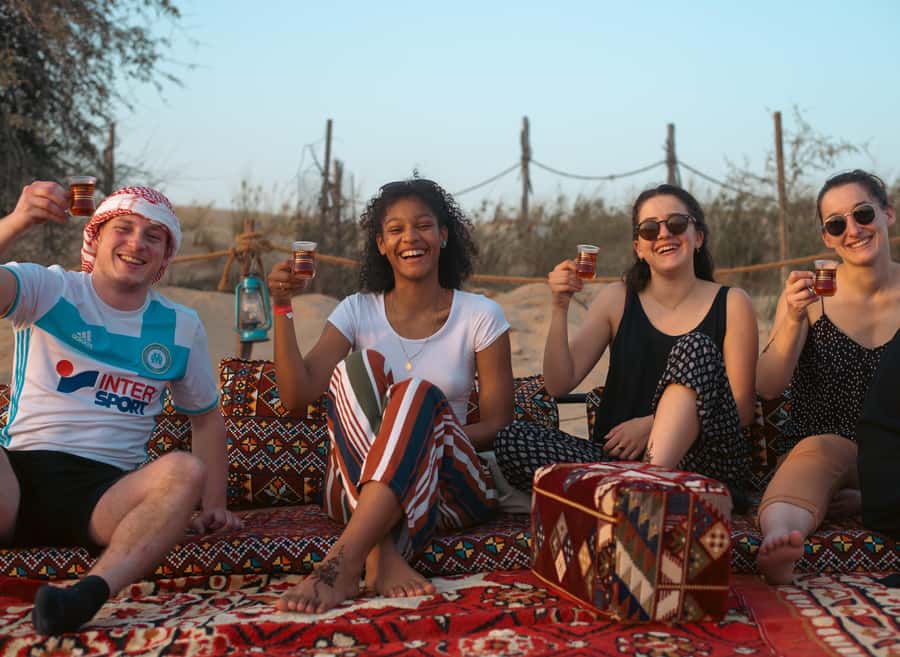 Dubai: Desert Safari, Quad Bike, Camel Ride & Al Khayma Camp - Al Khayma Camp turns a safari into a full evening