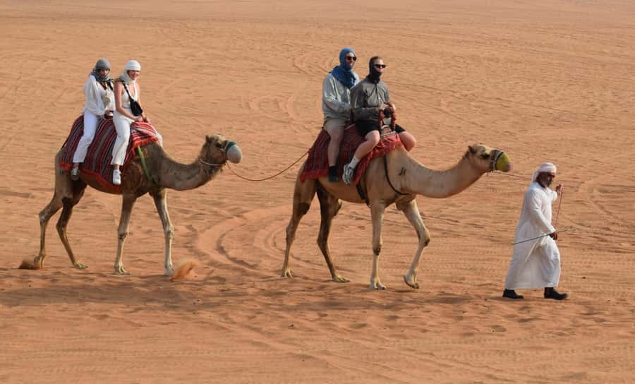 Dubai: Desert Safari, Quad Bike, Camel Ride and Sandboarding - Key points at a glance