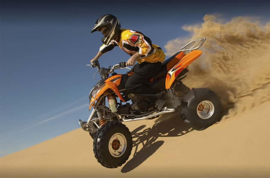 Dubai: Desert Safari, Quad Bike, Camel Ride and Sandboarding - The first stop: a short camel ride