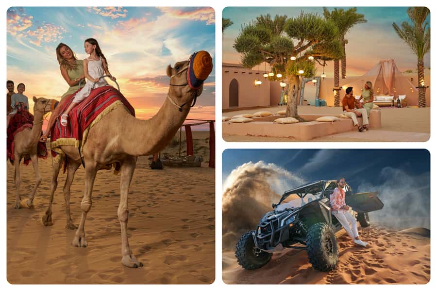 Dubai: Desert Safari, Quad Bike & Premium Camp Experience - Key points at a glance
