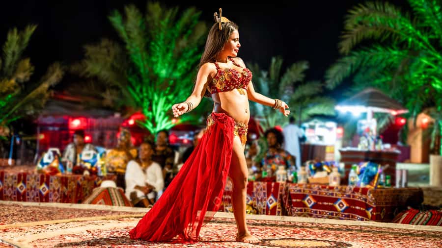 Dubai Desert Safari - Sandboarding, Quad Bike & BBQ Options - Dune bashing across Lahbab’s red slopes
