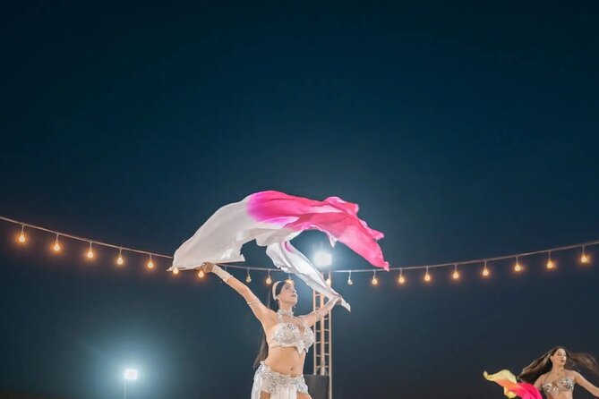 Dubai Desert safari Tour with Live BBQ & Belly Dance Shows - Sand boarding and optional quad bike action