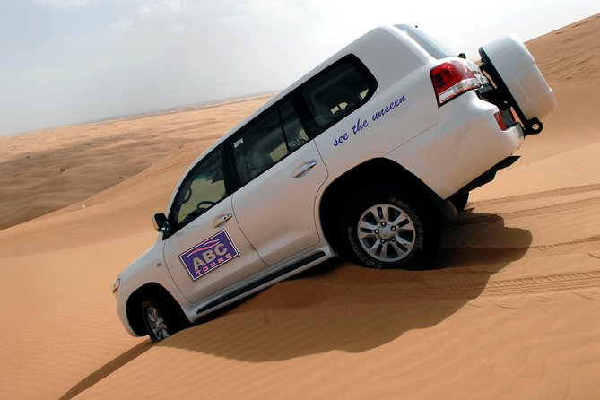 Dubai Desert Safari with BBQ, 3 Shows & Camel Ride at Majlis Camp - Key things to know before you book