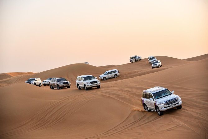 Dubai Desert Safari with BBQ And 4W Land Cruiser Dune Bashing Experience - What this $42 Dubai desert safari really includes
