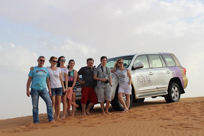 Dubai Desert Safari with BBQ And 4W Land Cruiser Dune Bashing Experience - The drive from Dubai into the desert